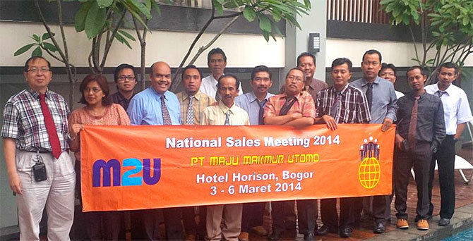 M2u national sales meeting 2014