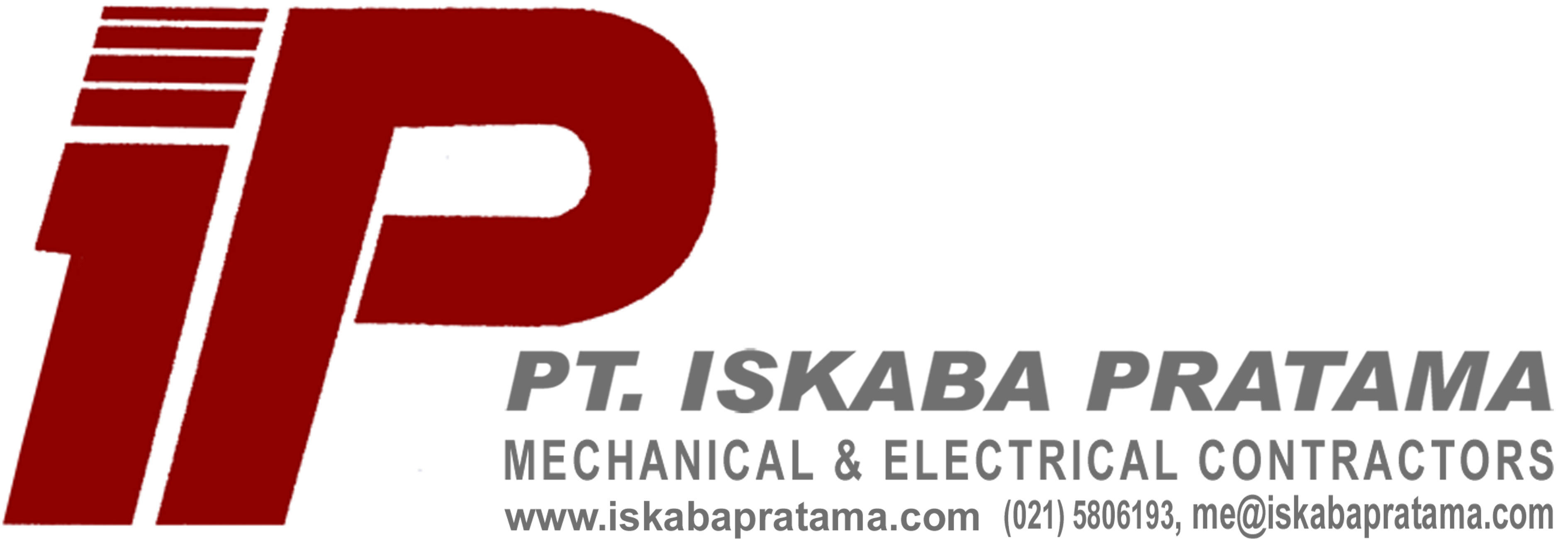 Iskaba logo dan tulisan