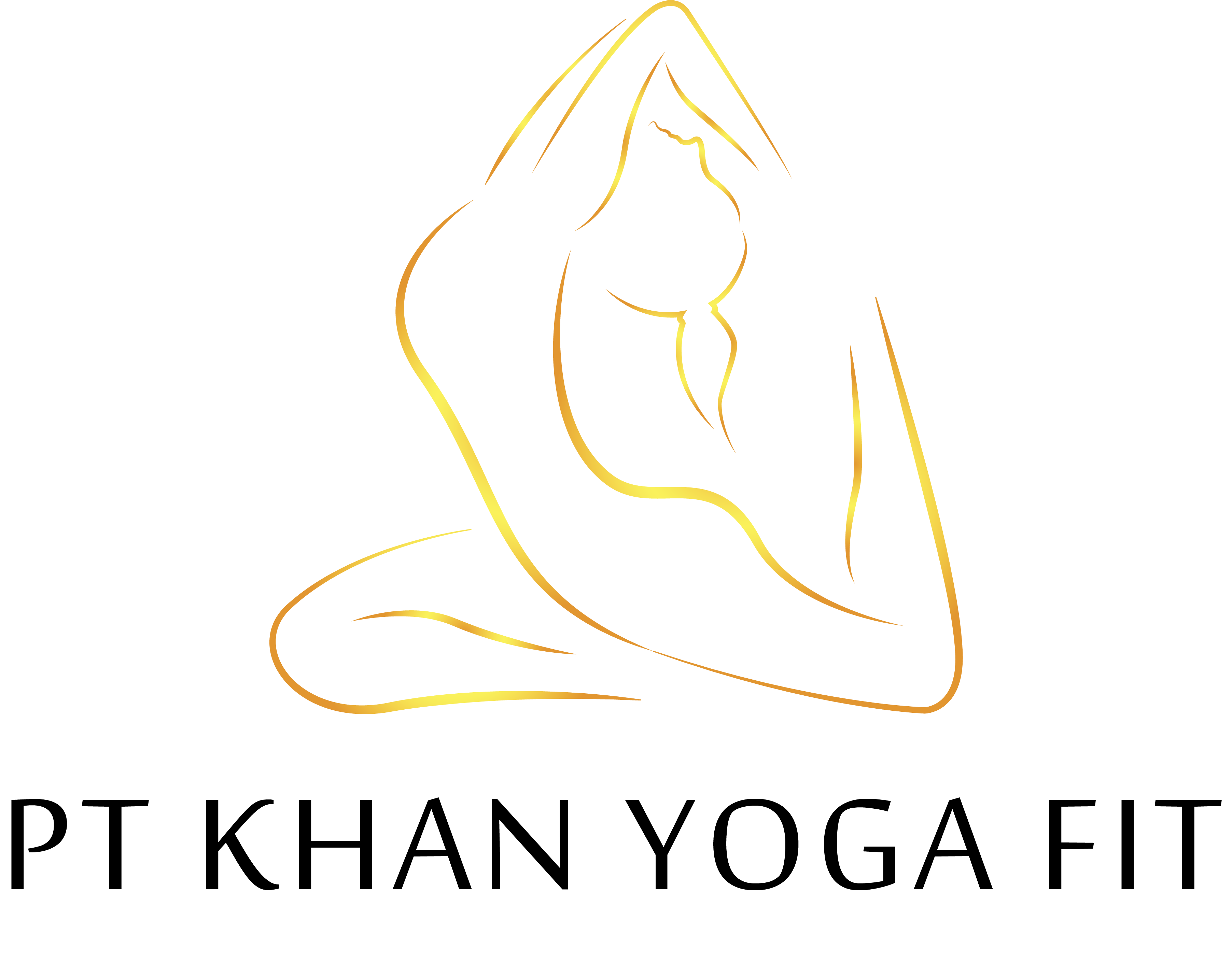 Logo pt khan yoga fit